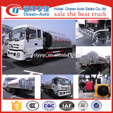 10cbm Dongfeng 4*2 asphalt distributioning truck for city beautification , architectural engineering